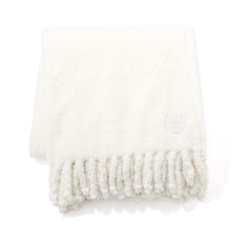 Gordis White Throw (Knee Blanket) 1700 x 1300 Ivory