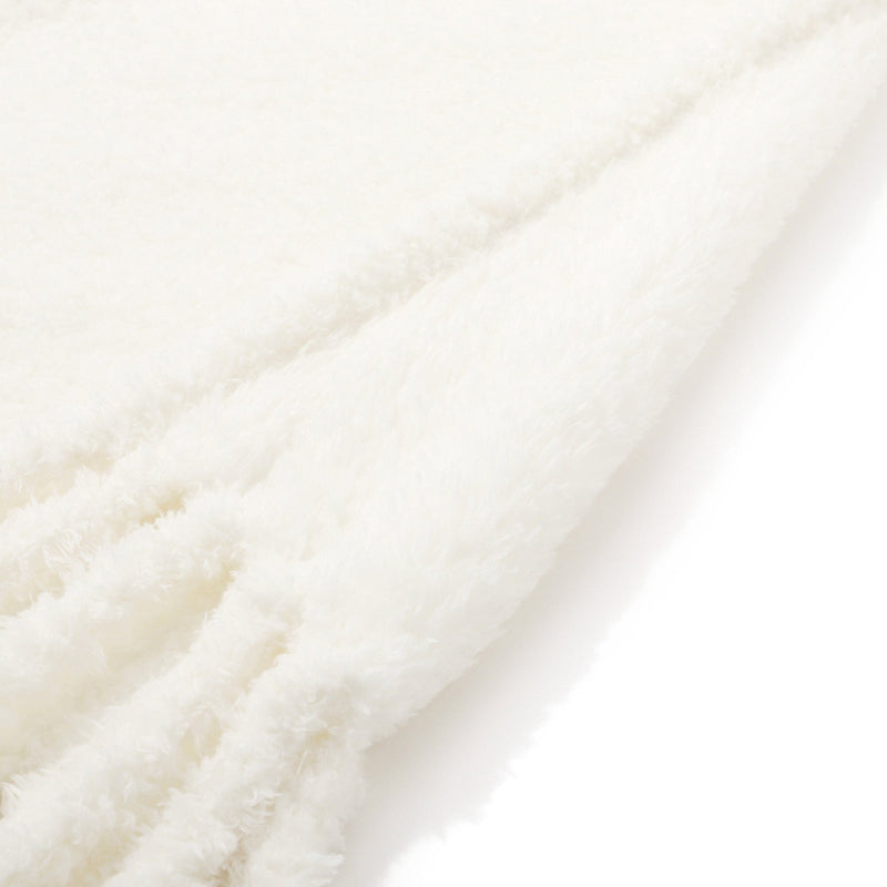 Gordis White Throw (Knee Blanket) 1700 x 1300 Ivory