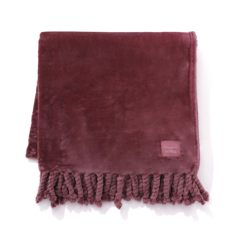 Gordis Smooth Throw (Knee Blanket) 1500 x 800 Purple