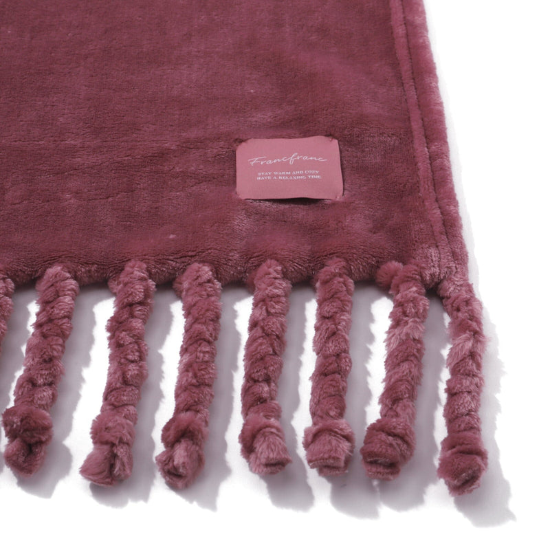 Gordis Smooth Throw (Knee Blanket) 1700 x 1300 Purple