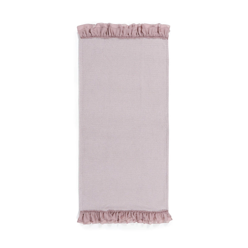 Fuwamoko Frill Throw (Knee Blanket) 1500 x 800 Pink