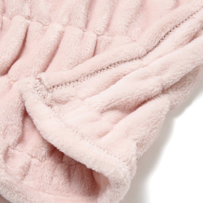 Fluffy Ripple Throw (Knee Blanket) 1700 x 1300 Pink