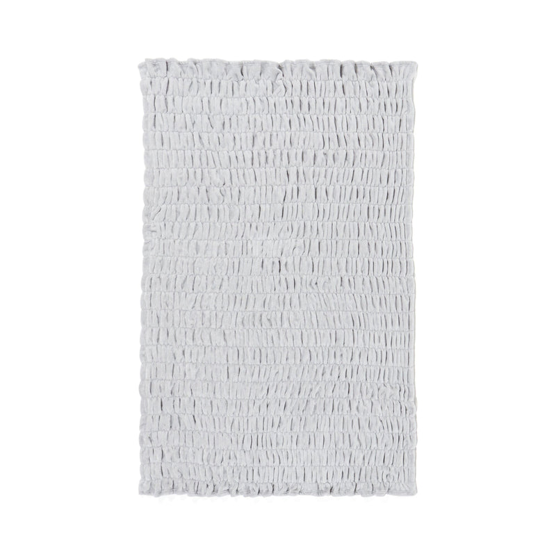 Fluffy Ripple Throw  1700 X 1300 Gray