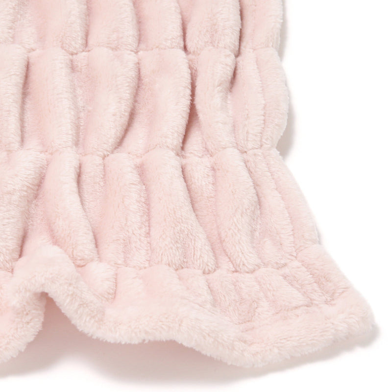 Fluffy Ripple Throw  1700 X 1300 Pink
