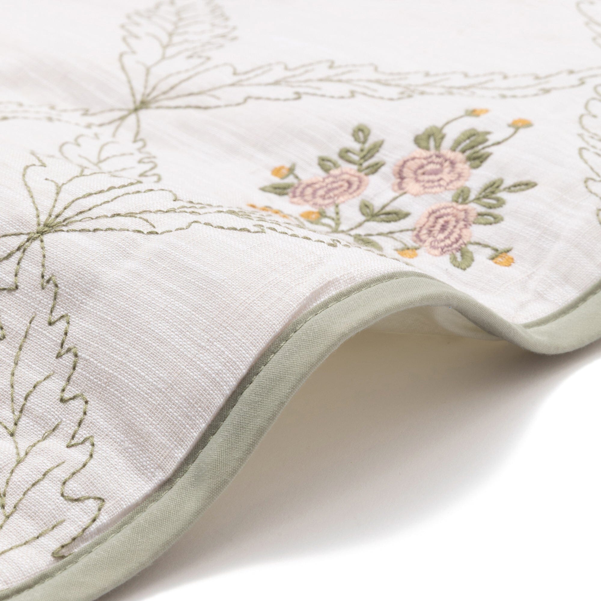 Multi Cover Embroidery Medium Green
