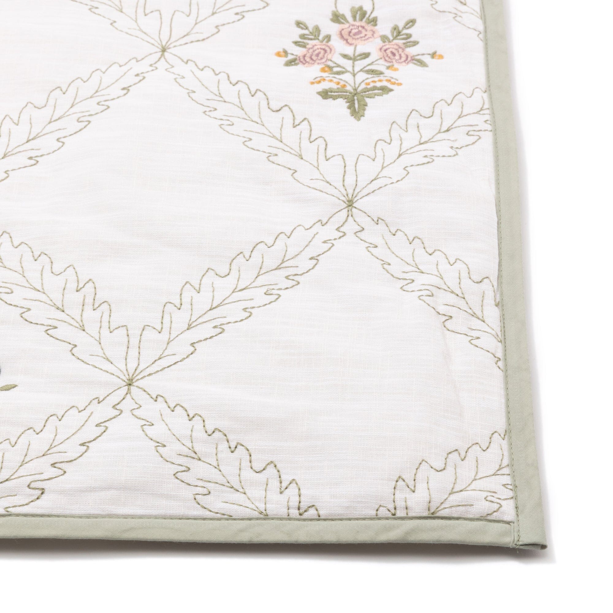Multi Cover Embroidery Large Green