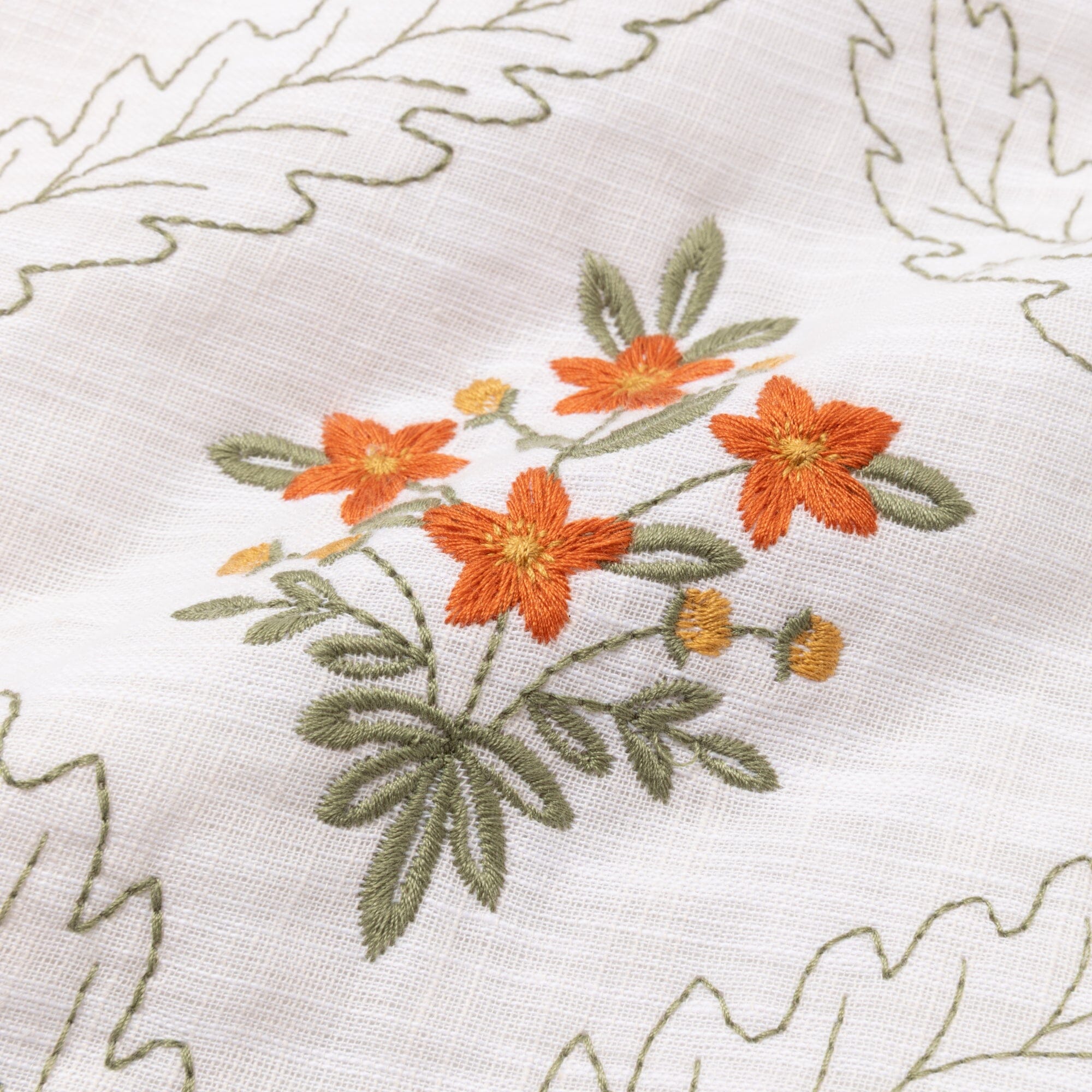 Multi Cover Embroidery Large Green
