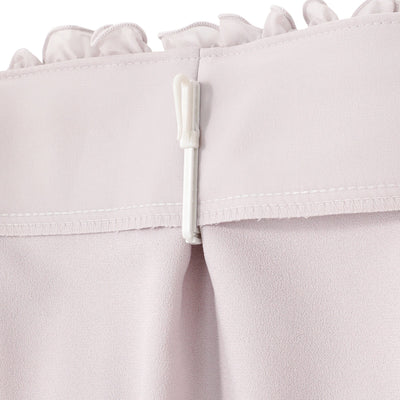 Frill Valance Curtain 1780 x 1000 Light Pink