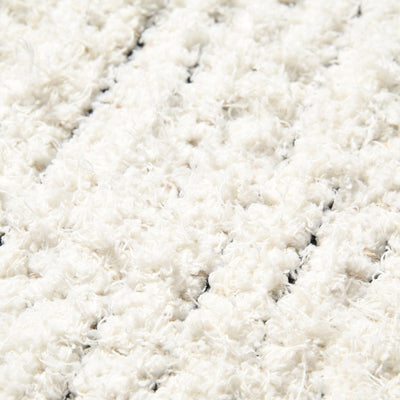 Shaggy Cotton Mat 800 X 500 White