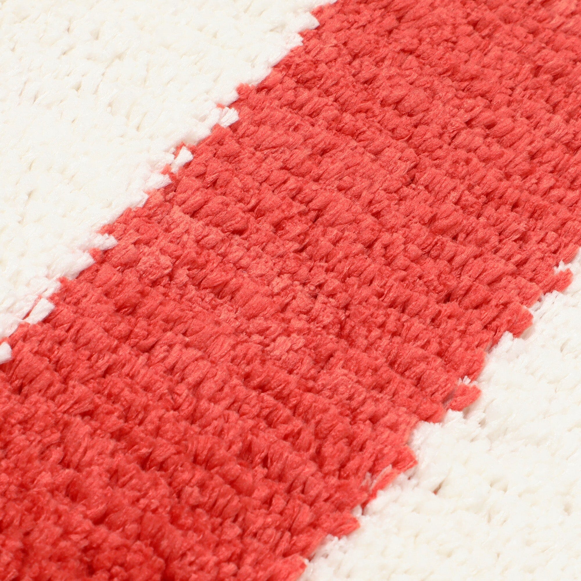 Checkerboard Kitchen Mat Medium Orange X Blue