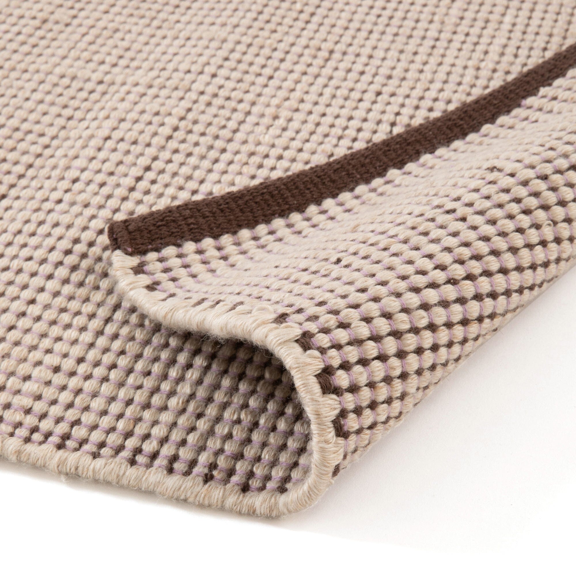 Naatu Rug Medium 2000×1400 Brown X Purple