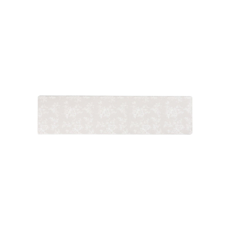 PVC Kitchen Mat Classic Flower Medium Beige