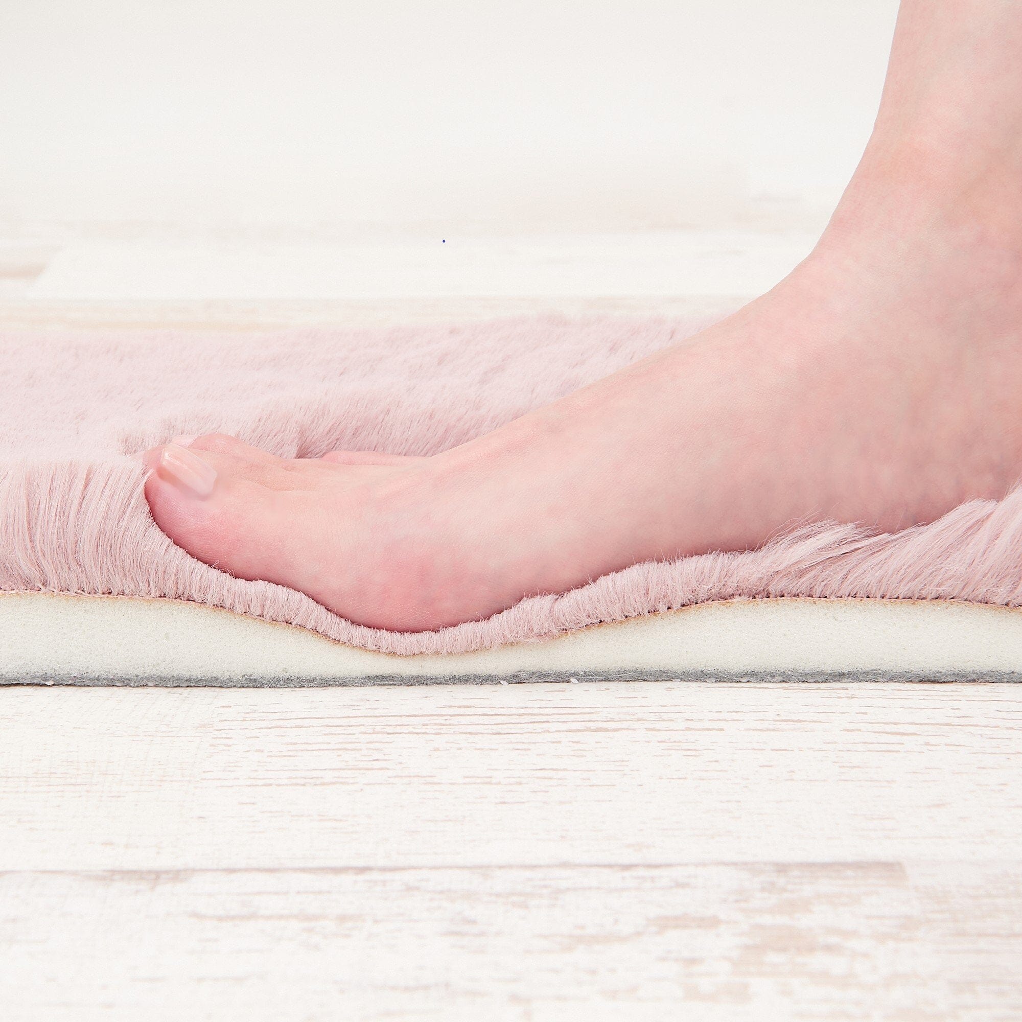 Mitis Memory Foam Rug 2 Large Pink