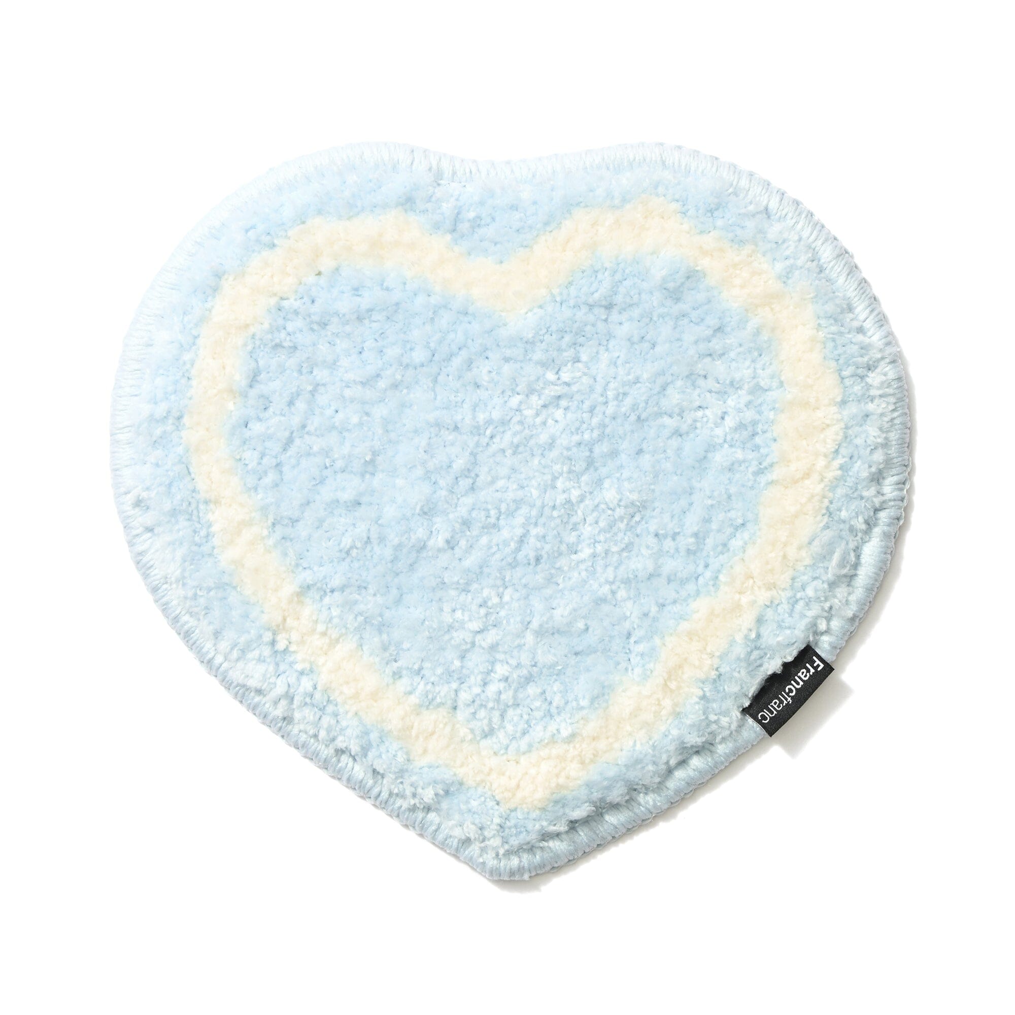 Mini Mat Heart Light Blue