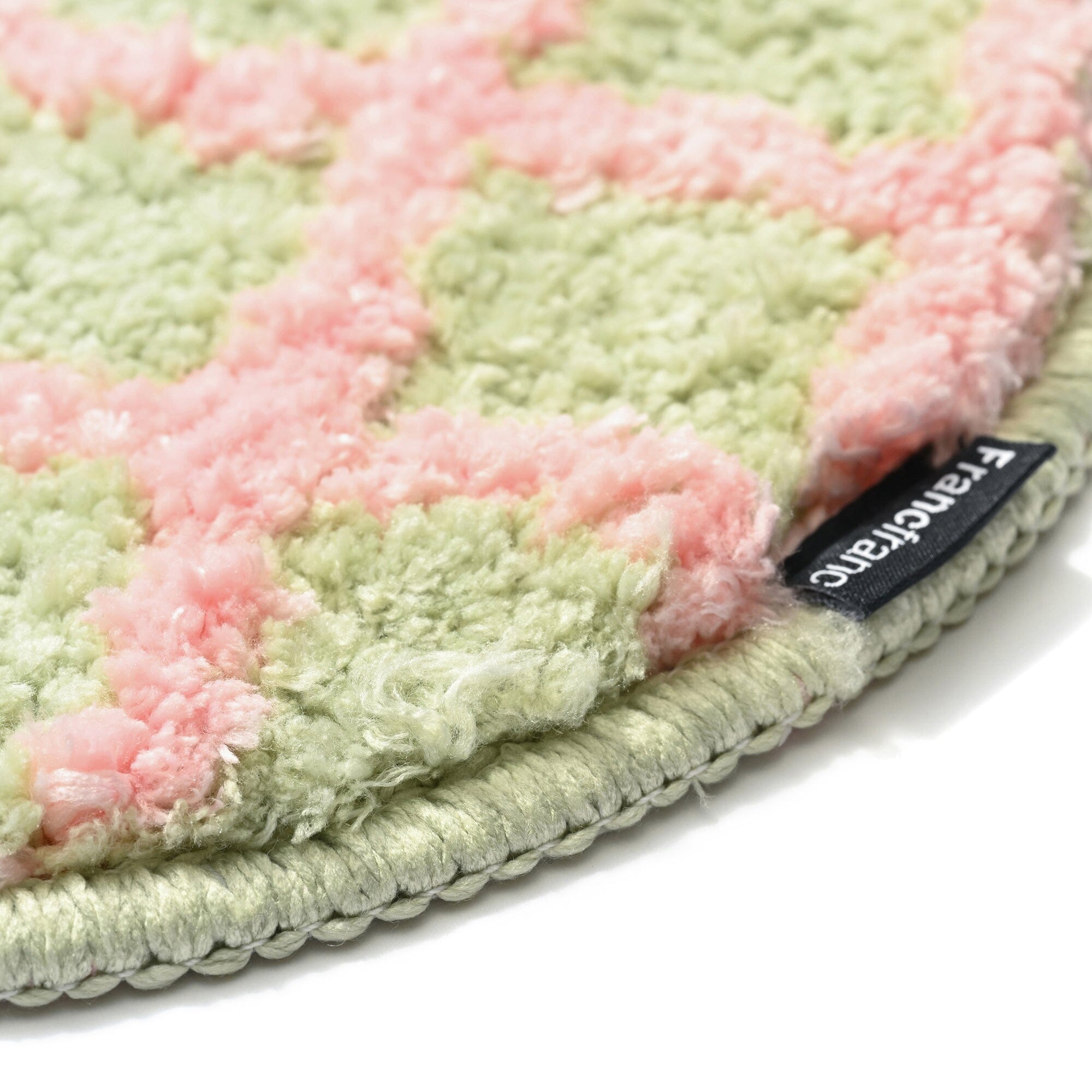 Mini Mat Windowpane Pink X Light Green
