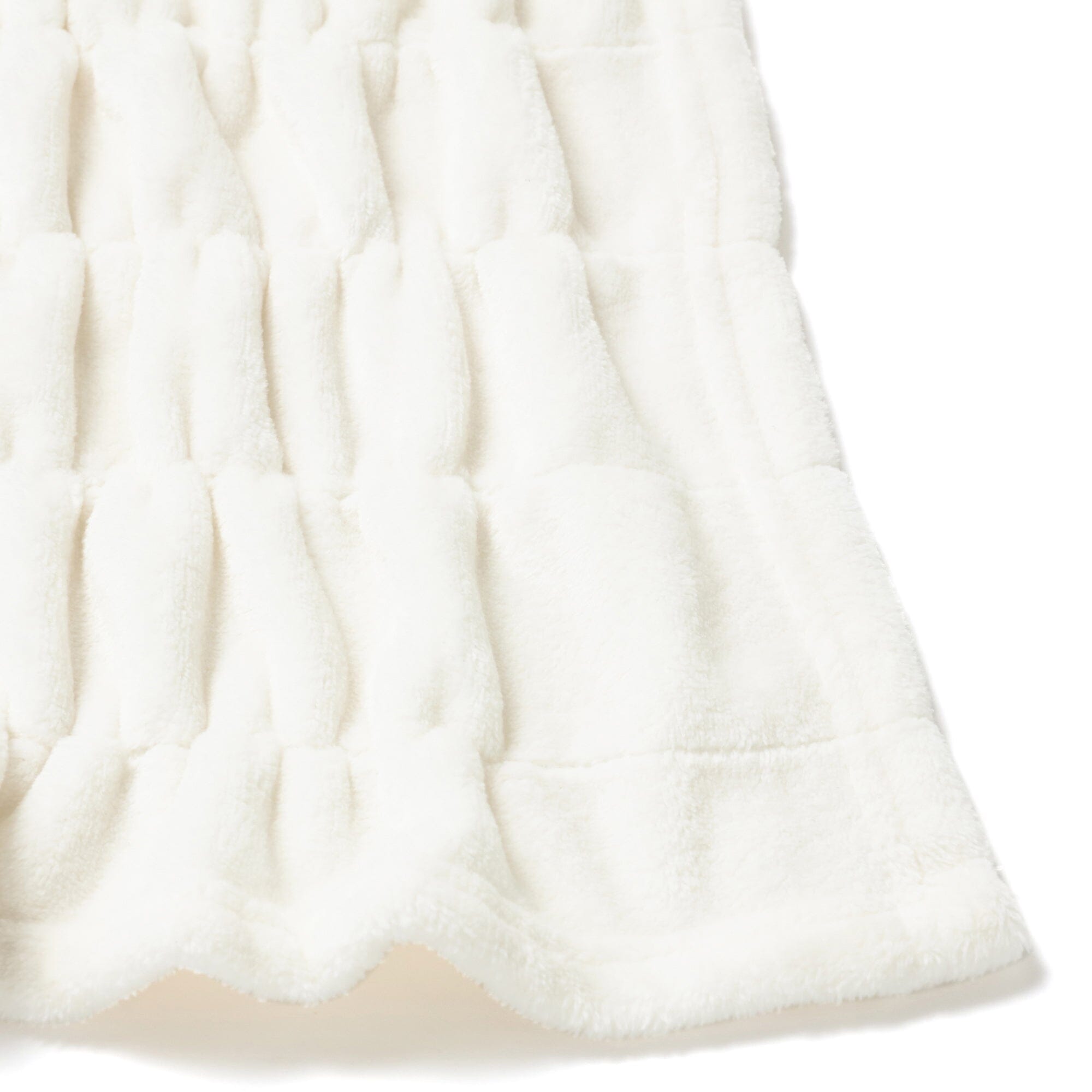 Warmy Ripple Blanket S 1400 X 2000 Ivory