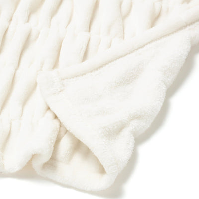 Warmy Ripple Blanket S 1400 X 2000 Ivory