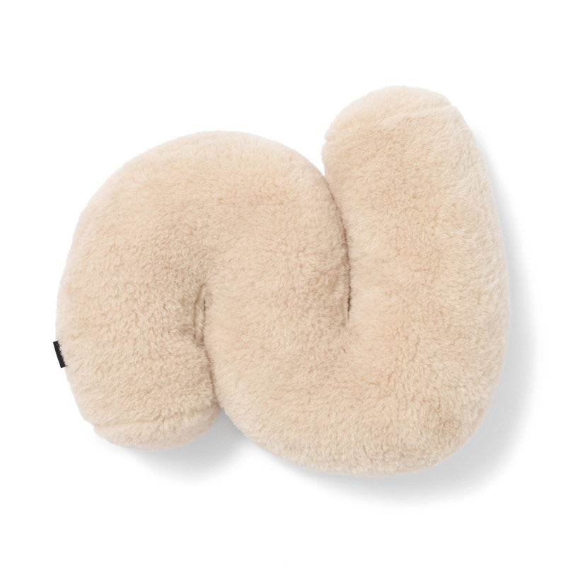 Wriggling Cushion Beige