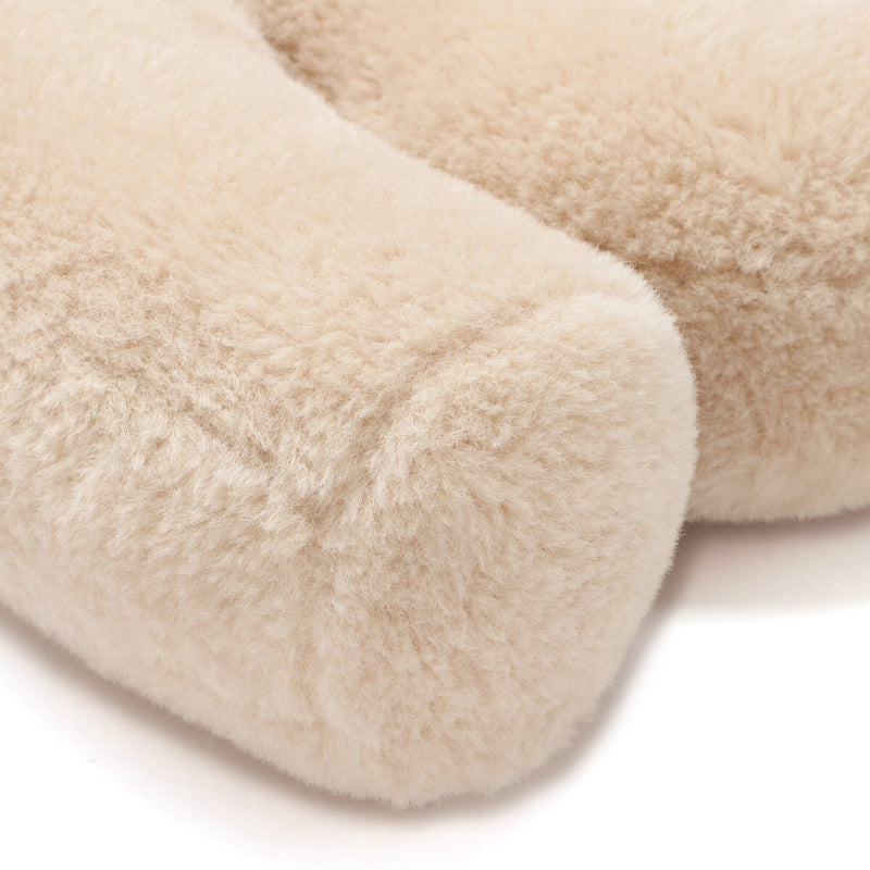 Wriggling Cushion Beige