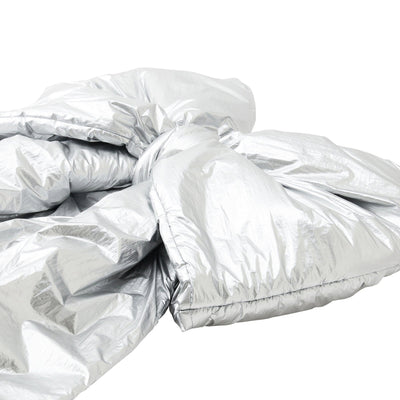 Big Bow Cushion Silver