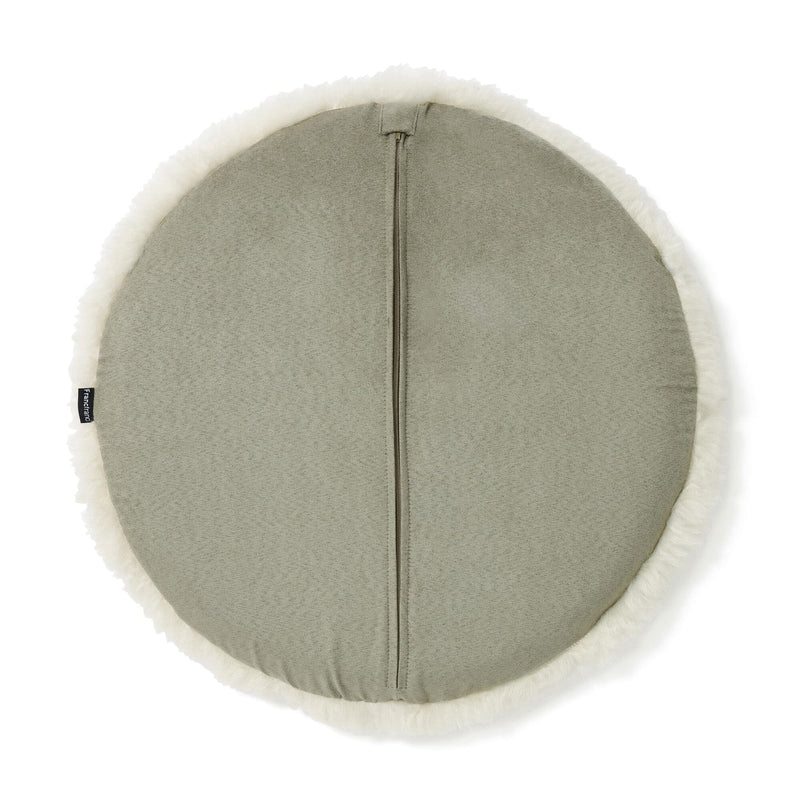 Peluche Seat Cushion Φ400 Light Green