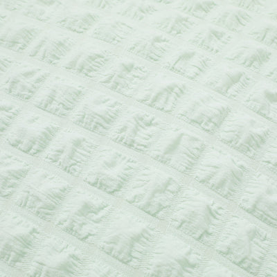 Popcorn Waffle Floor Cushion Φ60 Light Green