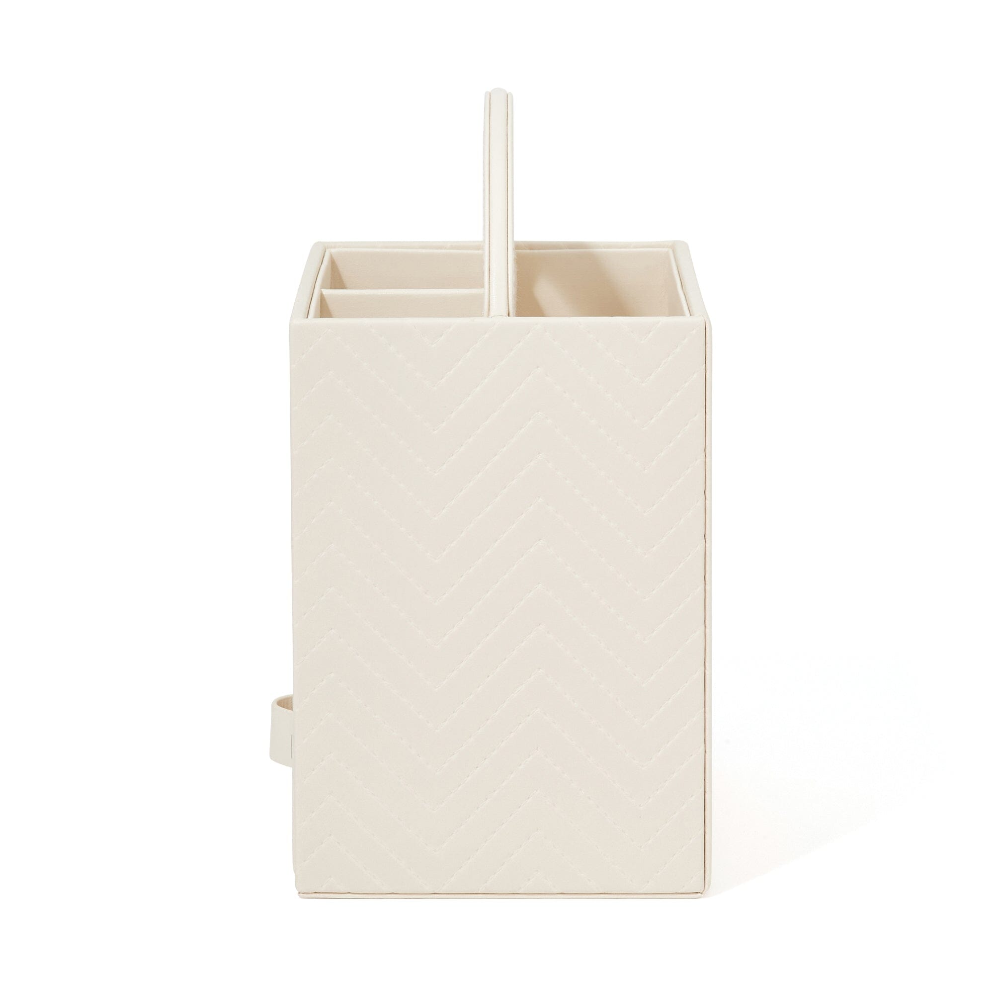 Quilting Desk Organizer Medium Ivory