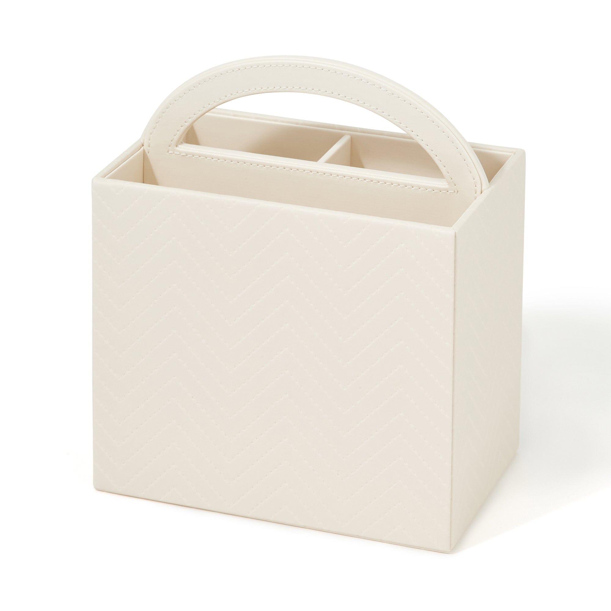 Quilting Desk Organizer Medium Ivory