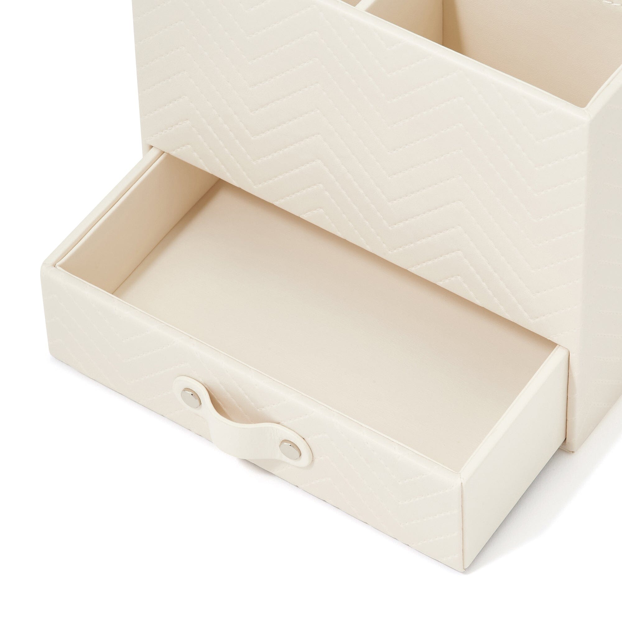 Quilting Desk Organizer Medium Ivory