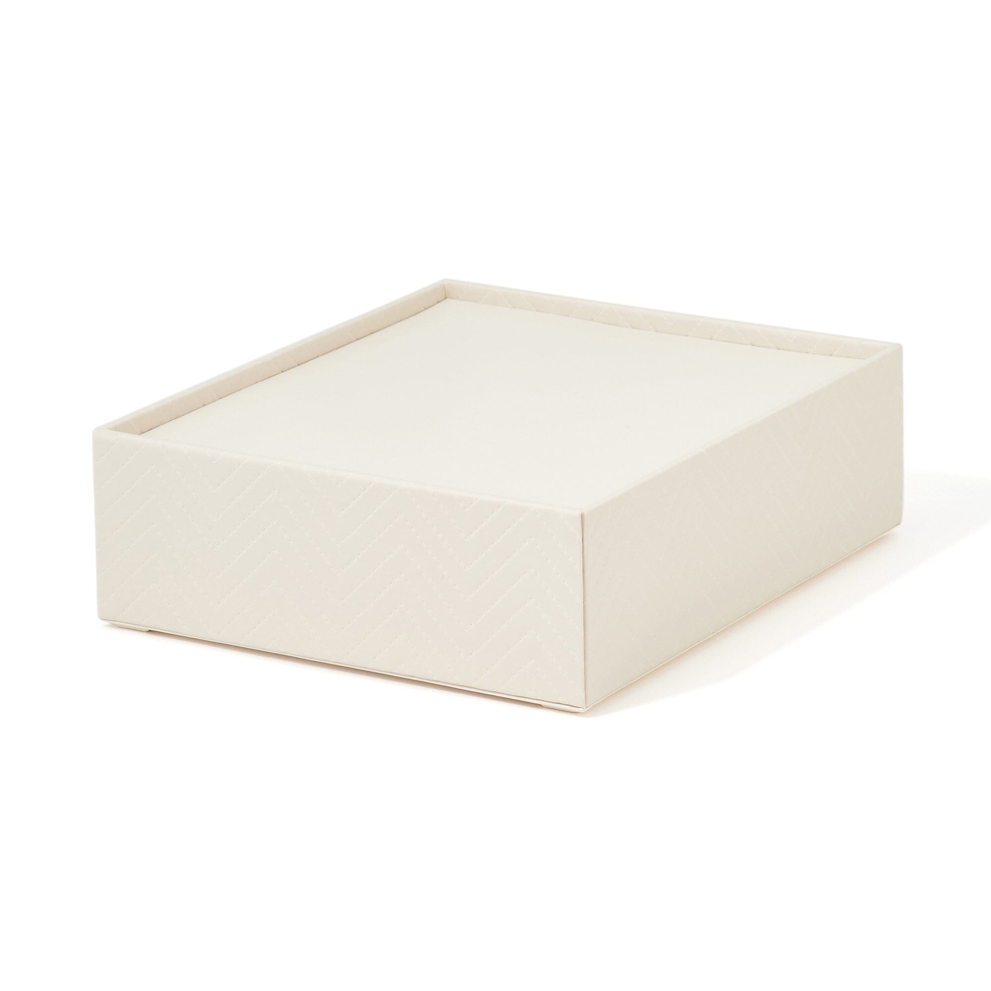 Quilting Stationery Box Large Ivory