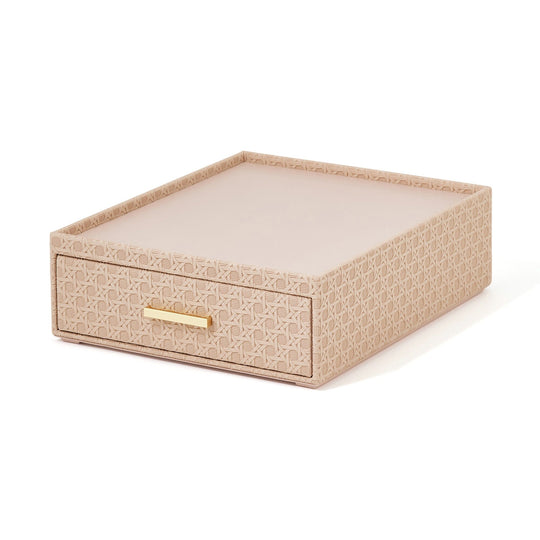 Embossed Stationery Box Large Pink