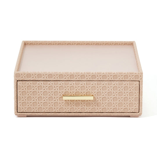 Embossed Stationery Box Large Pink