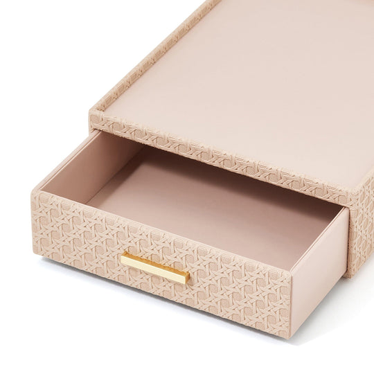 Embossed Stationery Box Large Pink