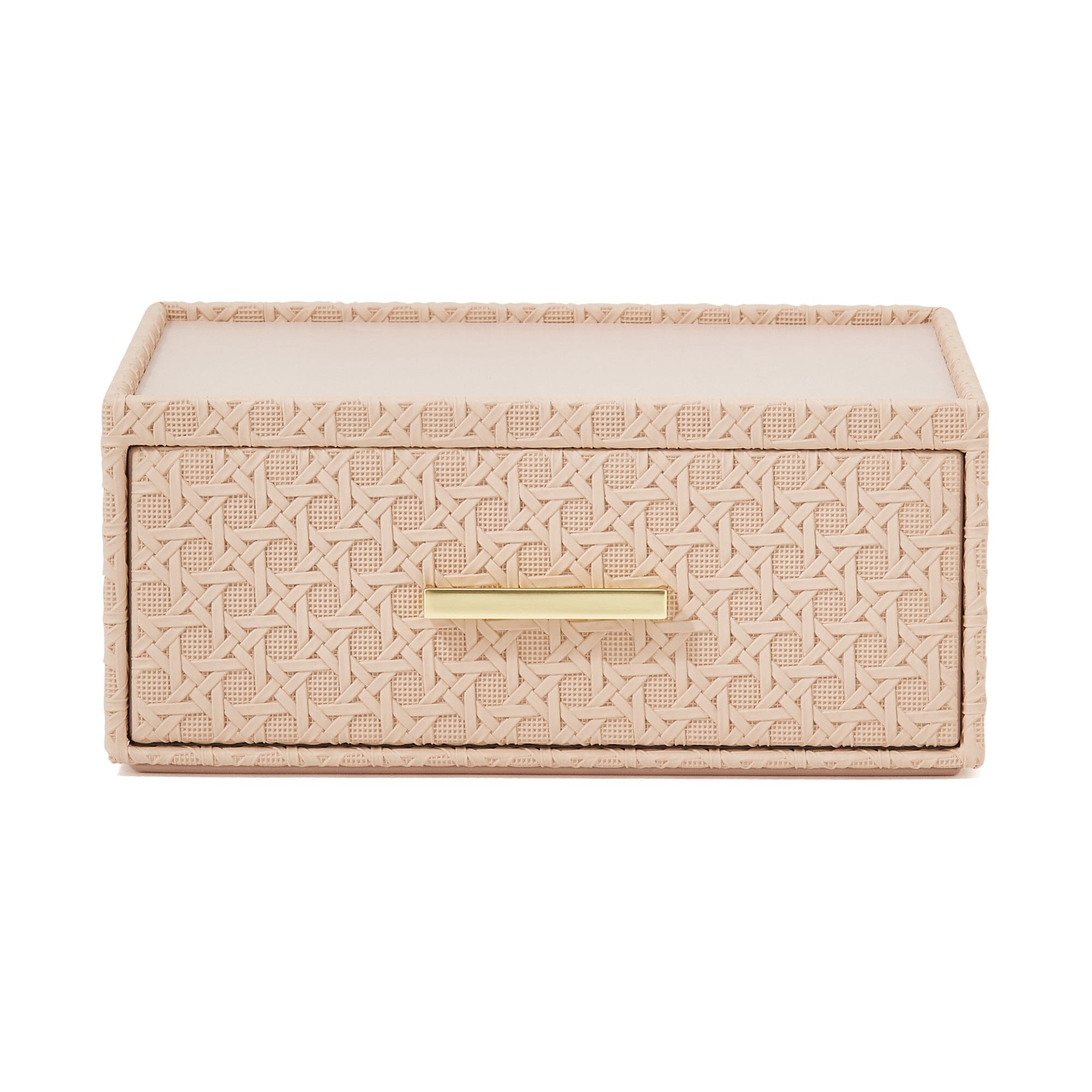 Embossed Stationery Box Medium Pink