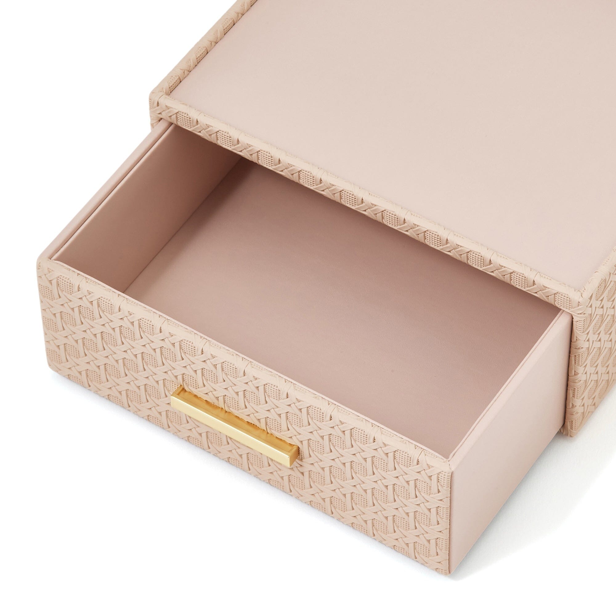 Embossed Stationery Box Medium Pink