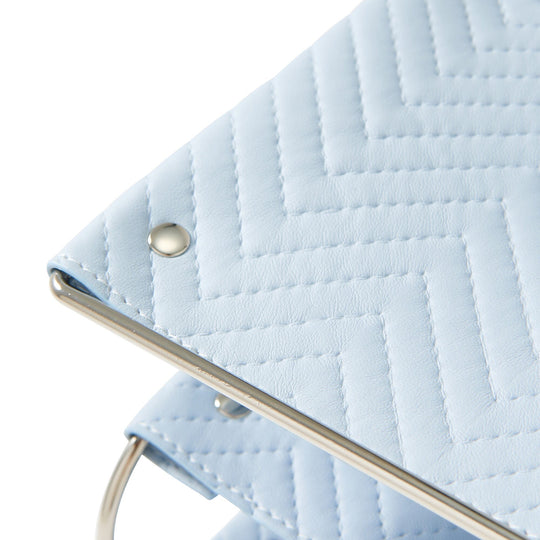 Quilting 3-Tier Tray Blue