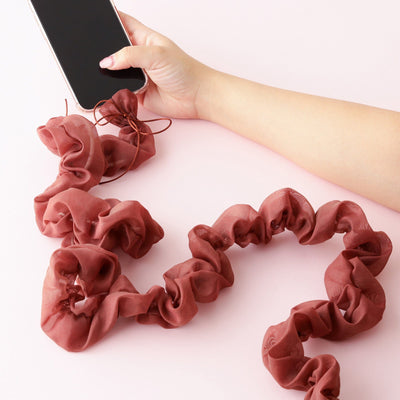 Cord Jewelry Organdie Brown