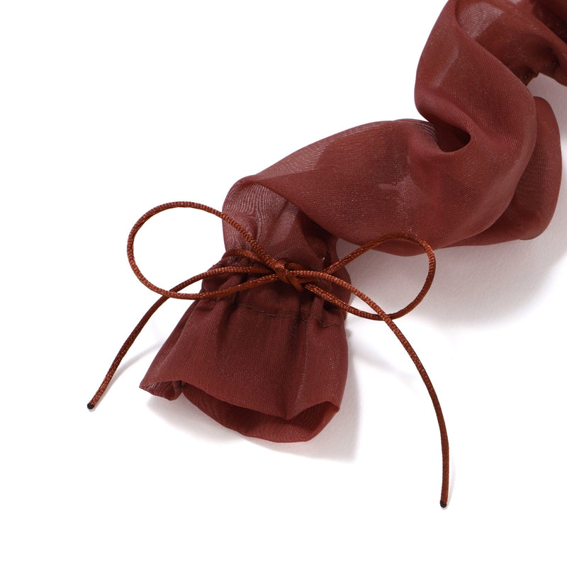 Cord Jewelry Organdie Brown