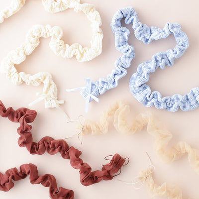 Cord Jewelry Shirring  Ivory