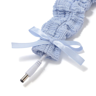 Cord Jewelry Shirring Light Blue