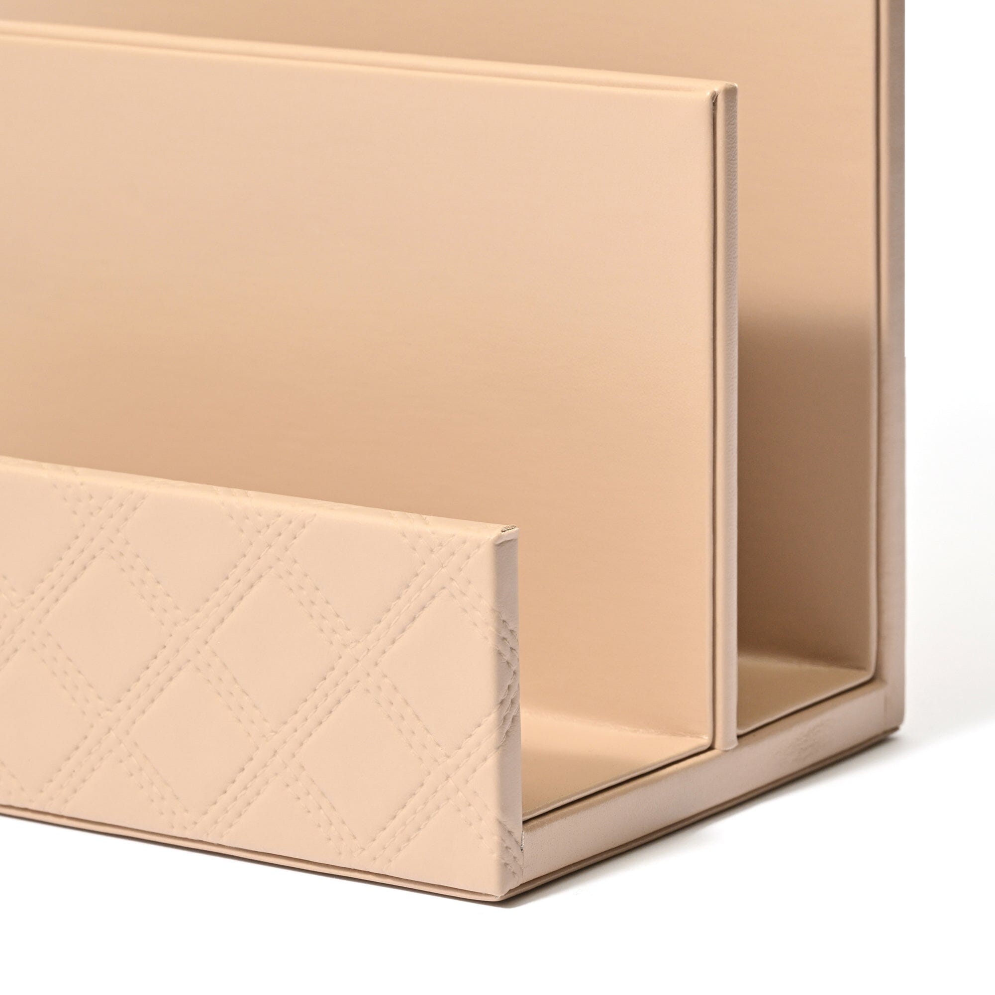 Check Stitch Multi-Stand Beige