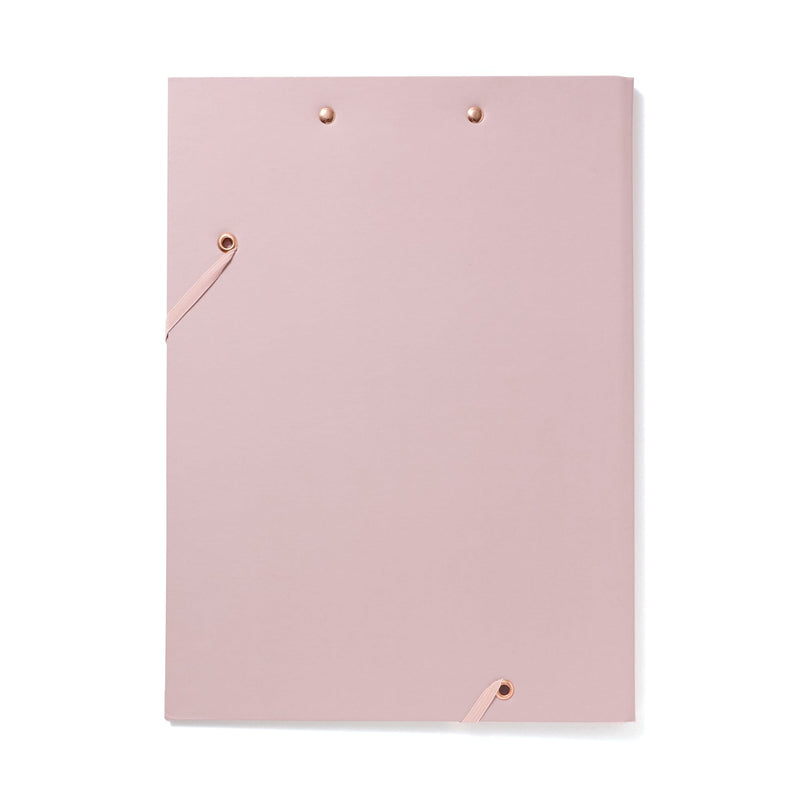 Petite Binder Flower Pink