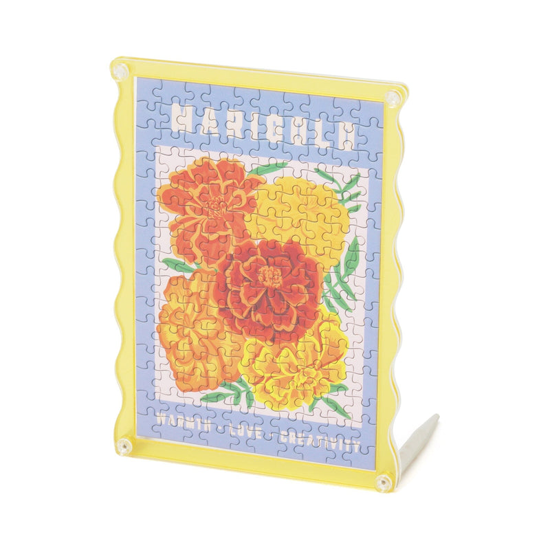 Flower Puzzle Frame Marigold