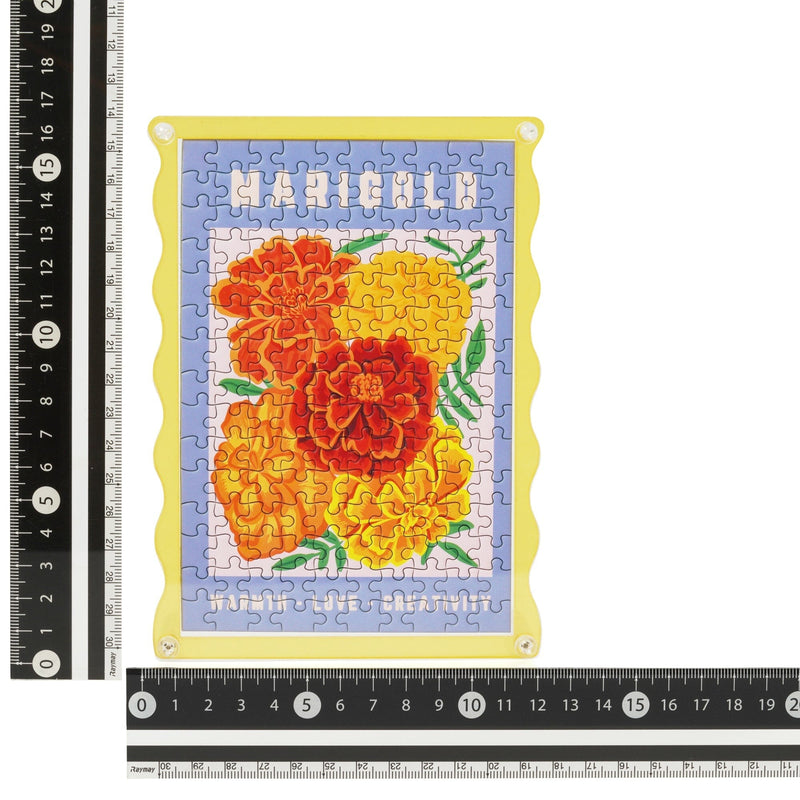 Flower Puzzle Frame Marigold