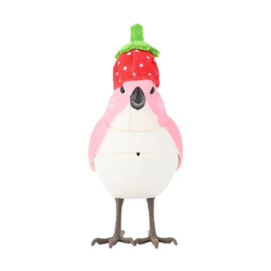 Music Bird Christmas Berry Pink