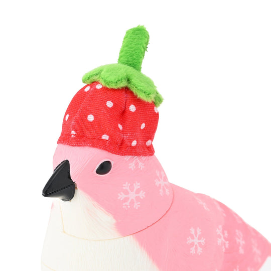Music Bird Christmas Berry Pink
