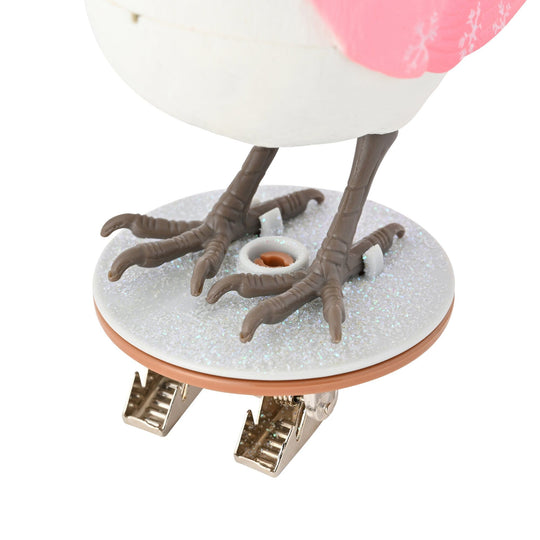 Music Bird Christmas Berry Pink