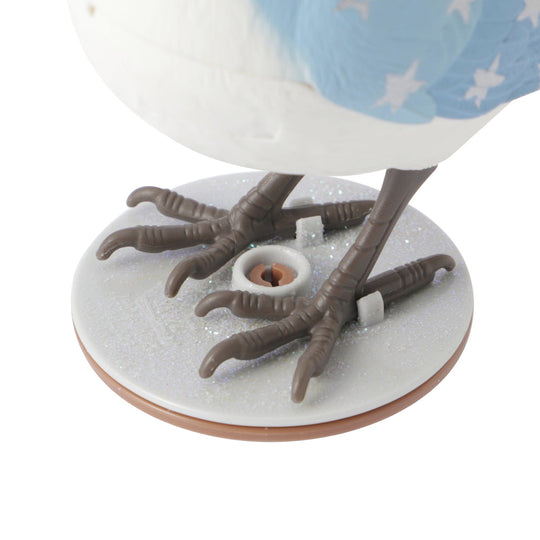Music Bird Christmas Reindeer Blue