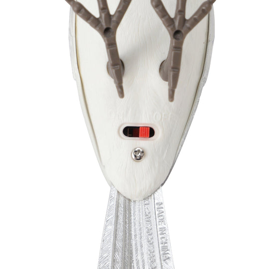 Music Bird Christmas Reindeer Silver