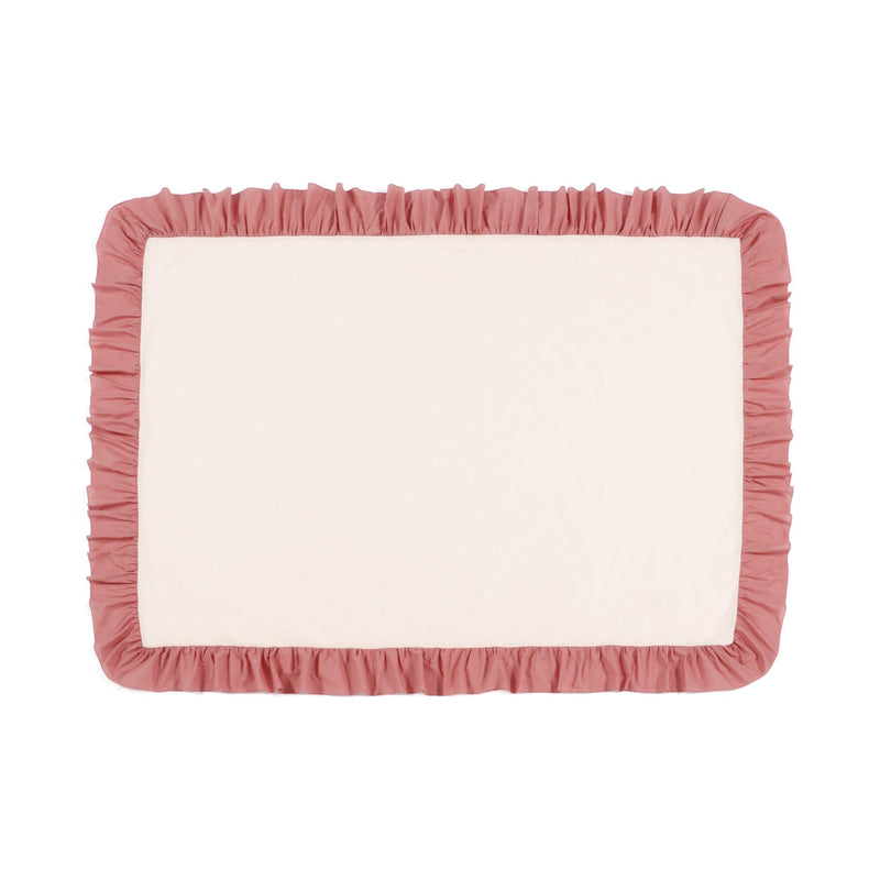 Bicolor Frill Table Cloth 1300 X 1800 Pink